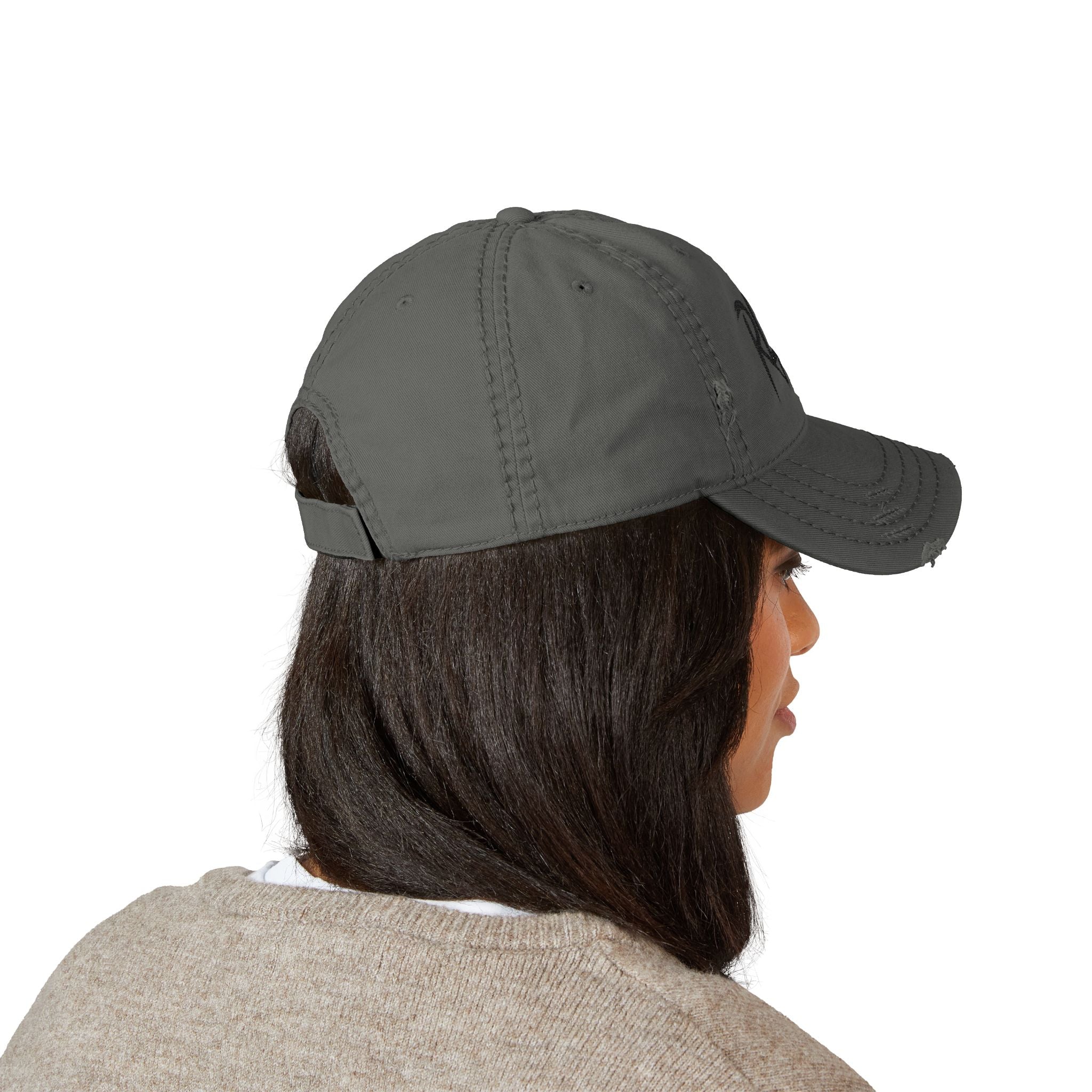 RLPZ Embroidered Baseball Cap (Gray)