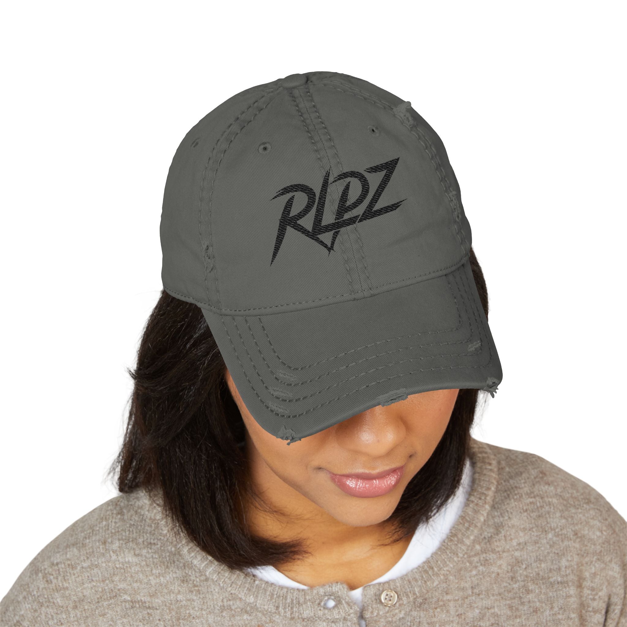 RLPZ Embroidered Baseball Cap (Gray)